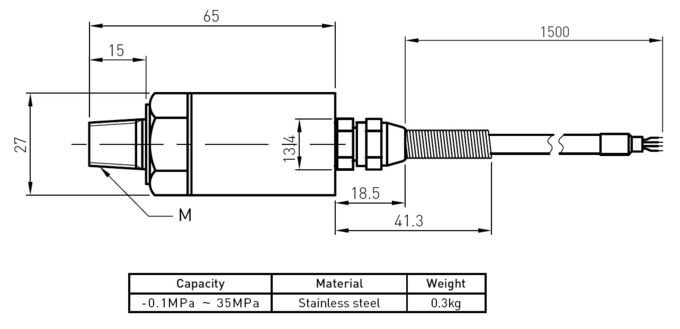 Промышленный гидровлический датчик давления компрессора воздуха, высокий датчик давления